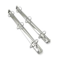 Metal Slant D shape Ring Binder clip 1 inch Silver A4 Metal accessories for folders Ring Binder Mechanism STD280-3-25/20