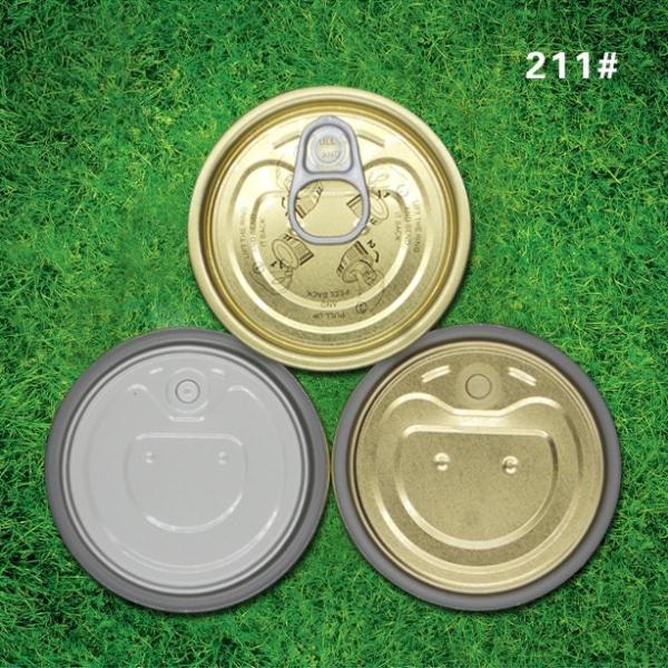 214 Full Open Iron Can Lids for Canned Goods and Foods with Easy-Open Tinplate
