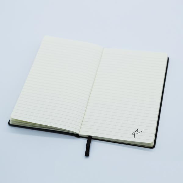 Fashionable Writing Journal Notebook Size 7.5 X 10 Inch With Ribbon Bookmark