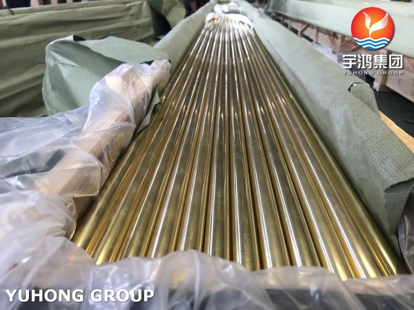 ASTM B111 / ASME SB111 C44300 Copper Nickel Tube for Condenser and Heat Exchanger Application
