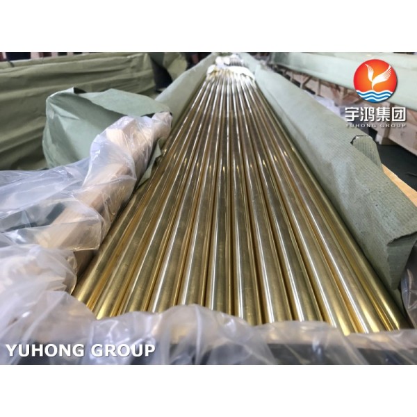 ASME SB111 C68700 Aluminum Brass Steel Seamless Tube for Marine and Land Power Station
