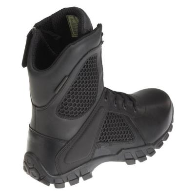 Tactical 8 Anti Shock Waterproof Side Zip Boots Nylon Leather Oxford Dual Density