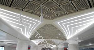Panneau en aluminium perforé de largeur de 4.5MM 600mm pour la station de mani
