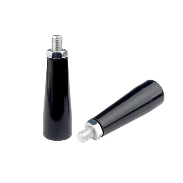 Revolving handel male, Thread screw knob with plastic bakelite revolving handle grip for machine power lathe accessories