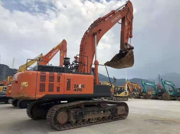 Quarry ZX470H-5G Hydraulic 47T Hitachi Crawler Excavator