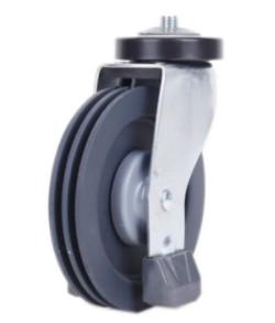 Escalator Trolley Caster Supermarket Cart Trolley Wheels 5 Inch