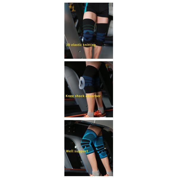 Альпинизм Бег Дышащие наколенники MTB Водонепроницаемые силиконовые гелевые наколенники