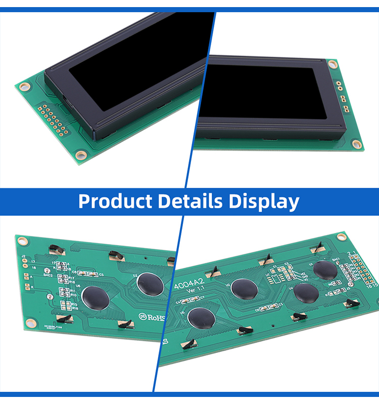 BTN Black Film 4004A2 Character LCD Module 4004 Character LCD Module Interface Module ST7066U