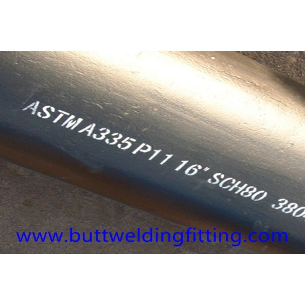 SCH80 ASTM B36.10 A335 WP11 API Alloy Steel Pipe 6 Inch Steel Pipe