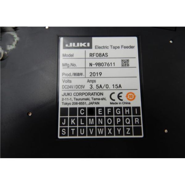 Original New JUKI RS-1 8mm RF ELECTRIC FEEDER 40185761 RF08AS easy in installation and maintation