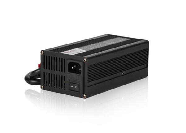 EMC-400 48V6A Aluminum lead acid/ lifepo4/lithium battery charger for golf cart, e-scooter
