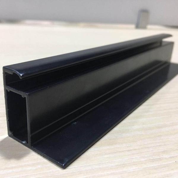 Silver Black Aluminum Solar Panel Frame Standard Aluminum Extrusion Profiles