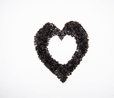 PET Plastic Raw Materials Customizable Black Color I.V. 0.58-1.1 DEG 1.2±0.15%
