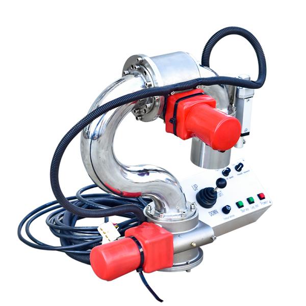 Electric Control 24V High Flow Stainless Steel 304 Long Range Remote Control Fixed Water Truck Water Cannon Customized
