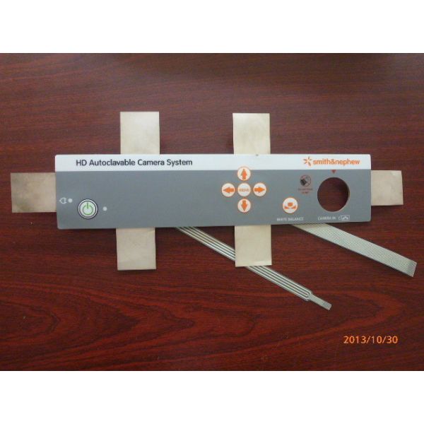 Изготовленные на заказ водоустойчивые кнопочные панели переключателя мембраны СИД с Multi кнопкой/EL освещают контржурным светом