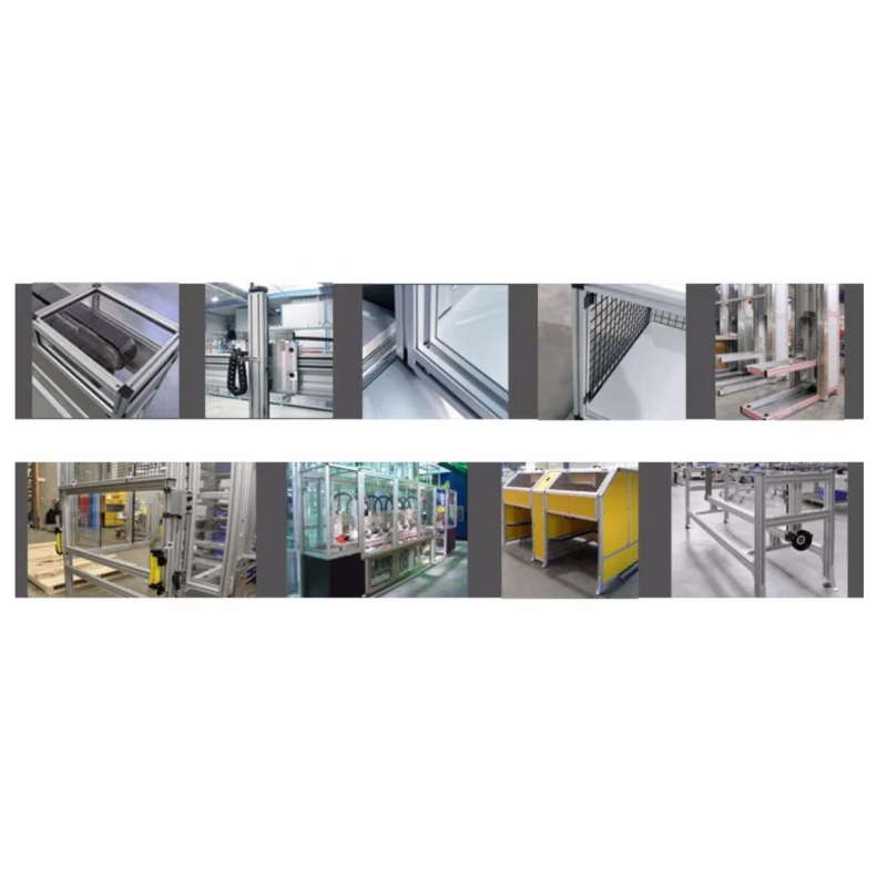 6063 T Slot Aluminium Extrusion Profile Industrial 40x40