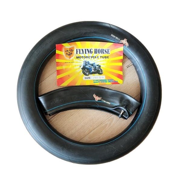85mm Width Natural Rubber Motorcycle Inner Tube Motor Tyre Tube with High Flexibility