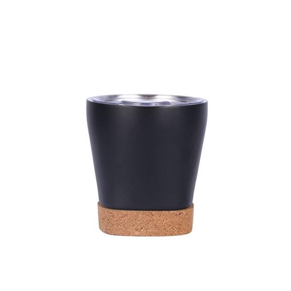 Table Protect 8 Oz Tumbler isolé à double paroi en acier inoxydable Tumbler bouchon de fond de tasse de café personnalisée avec couvercle de remplissage pratique et facile à nettoyer