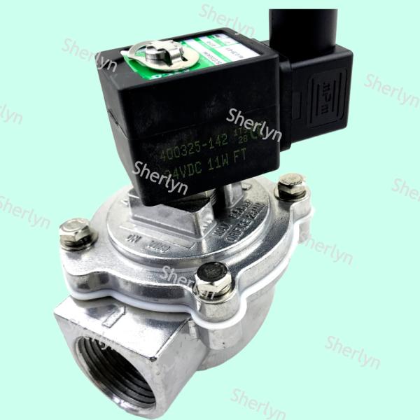 Vanne à impulsions électromagnétiques ASCO SCG353A044, 1 pouce, à angle droit