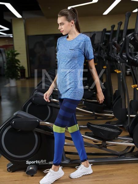 Seamless Knit Yoga Thermal Tops Moisture Wicking Breathable