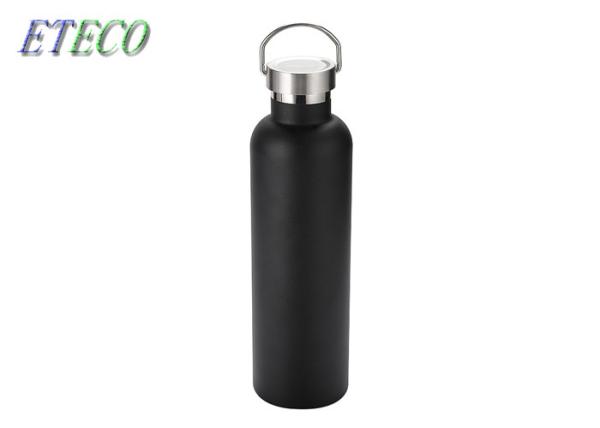 Metal Sport Double Walled Drink Bottle , Travel Vacuum Flask Water Bottle