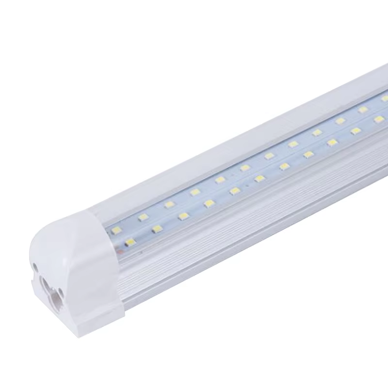 Residential Daylight 4ft Dual Row LED Beads Tube Lights for Shop Garage Workshop