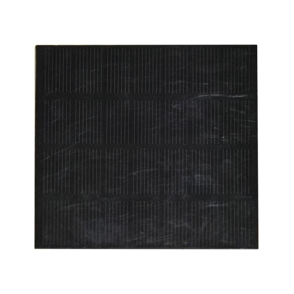 Roof Mounted Lightweight Solar Panels 3 Watt 5 Volt With Low Iron Tempered Glass