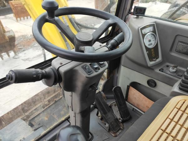                  Used South Korean Hydraulic Mini Mobile Excavator R60W-7 Cheap Price, Secondhand 100% Orginal 6 Ton Wheel Digger Hyundai R60W-7 Hot Sale             