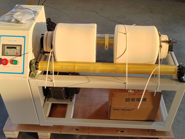 200-300 Mesh Safety Cover Horizontal Double-Layer Qm-5 Laboratory Roll Jar Ball Mill for Grinding Pigment
