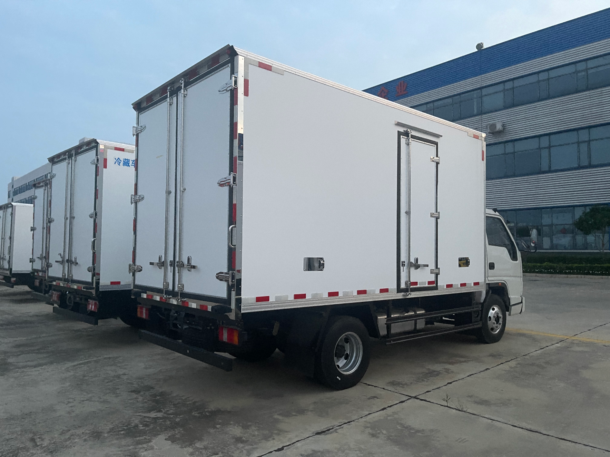 JMC 5ton Payload Euro 5 Emission Standard Refrigerated Truck with Thermo King Unit