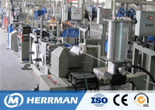 Optical Fiber Cable Sheathing Line For Armoured Cable Core Inner / Outer Sheathing