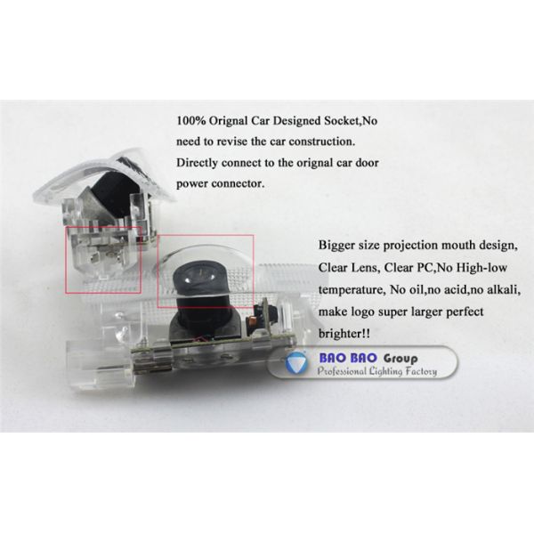 TOYOTA--BB0407 Top Quality 2014 Newest LED LOGO LAMP Ghost Lamp