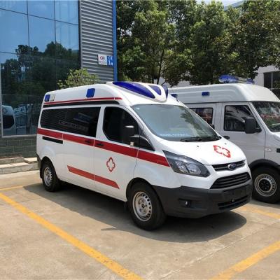 Veículos médios 4*2 da emergência médica do móbil de Ford JMC da ambulância do dever de ICU