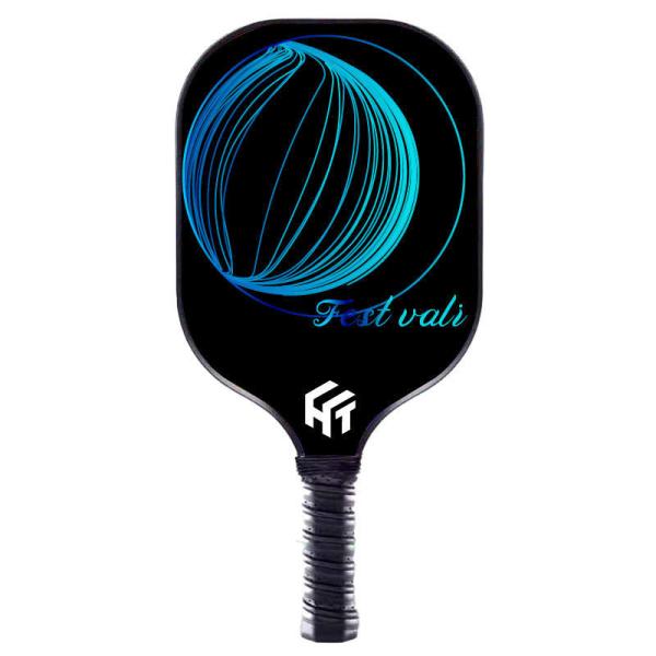 200-230g Weight Pickleball Paddle Set with Glass Fiber Frosted Surface and PP Core