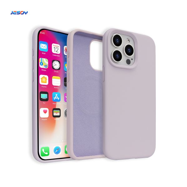 OEM / ODM Silicone Phone Case Light Blue Mobile Magnetic Case For iPhone 16 15 Pro Max