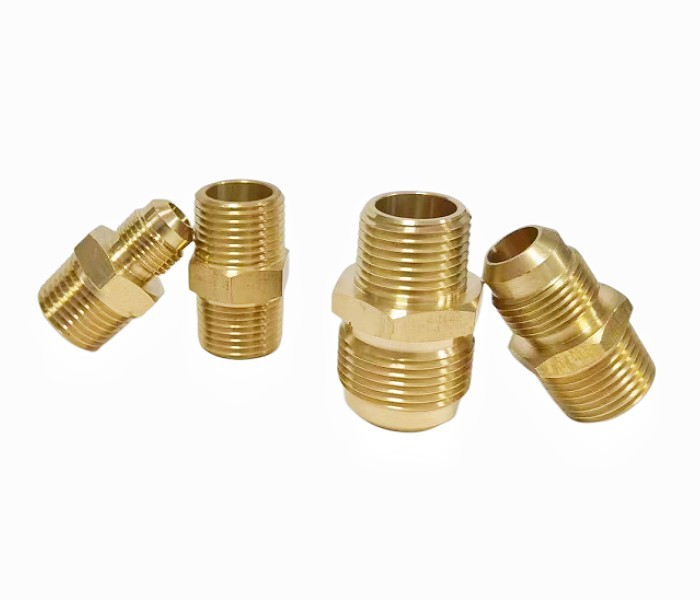 Штуцеры трубы CNC мужские латунные NPT носят сопротивляться обеспечивают обслуживания OEM