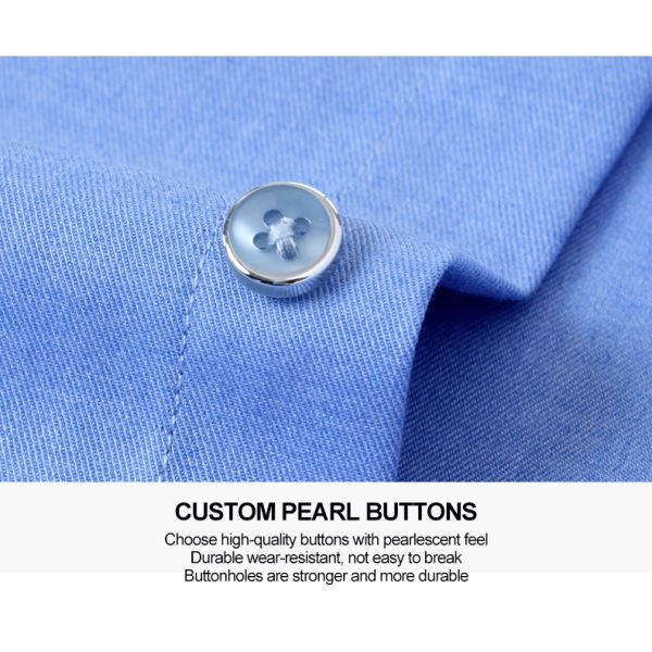 Camisa masculina de verão resistente a rugas e microelástica com tecido de fibra de bambu de seda de gelo