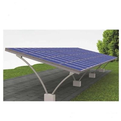 Abra o alumínio anodizado da configuração da facilidade dos sistemas solares do Carport a instalação à terra