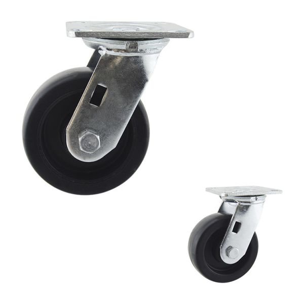 5 кронштейны черных рицинусов плиты шарнирного соединения колеса сверхмощных стальные