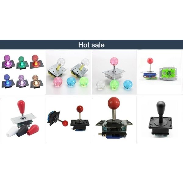 Микро- кнюппель машины видеоигры пути переключателя красный/желтый цвет/зеленый цвет