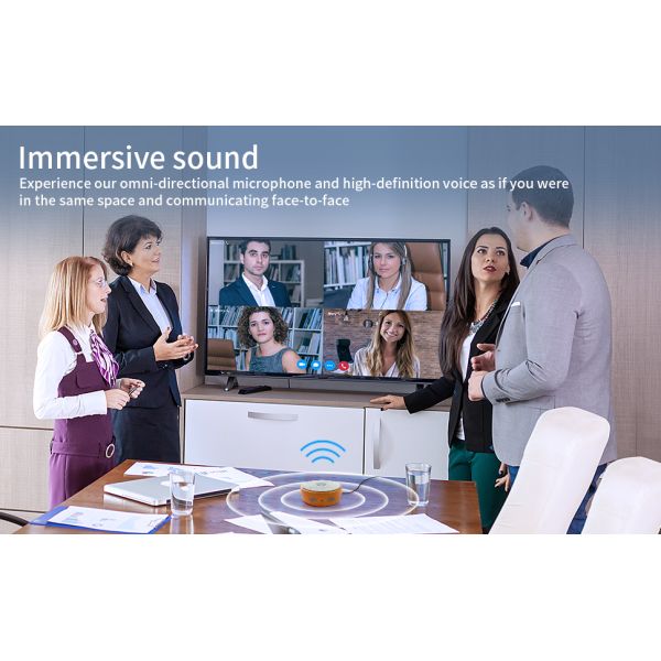 DC Powered Conference Speakerphones Up To 5M Range Good For Office Meeting Speakerphone