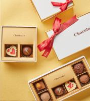 Embalagem de chocolate em papelão de tipo de revestimento Caixas-presente para design personalizado