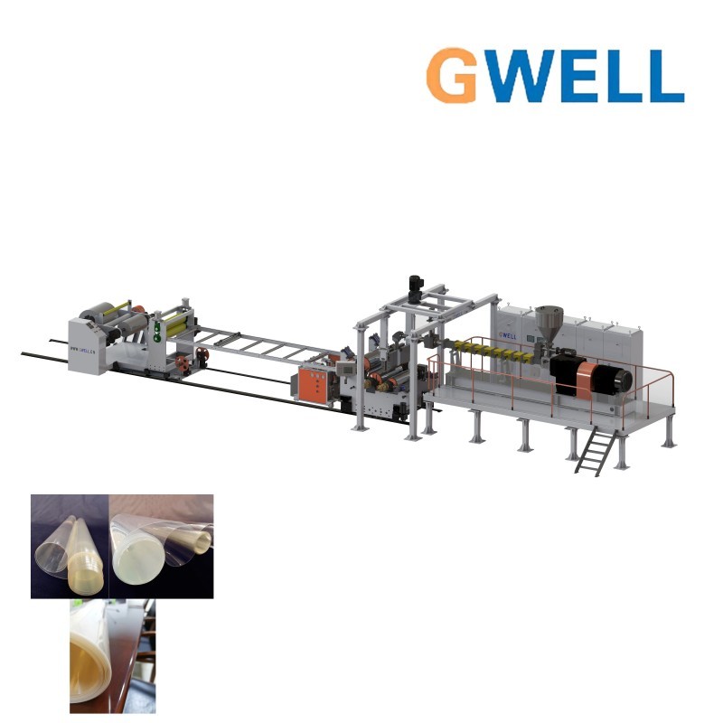 Plastic Hollow PC Sheet Extrusion Line  sunshine plate making machine more than 10 years endurece