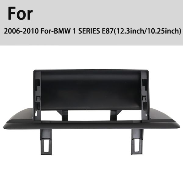 Yuecai 12.3inch Car Frame Fascia Adapter Android Radio Dash Fitting Panel Kit For Bmw 1 Series E81 E82 E87 E88 2007-2023