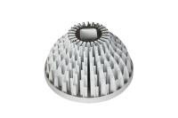 Les voitures faites sur commande ont expulsé le noir en aluminium de radiateur ont anodisé le refroidissement passif