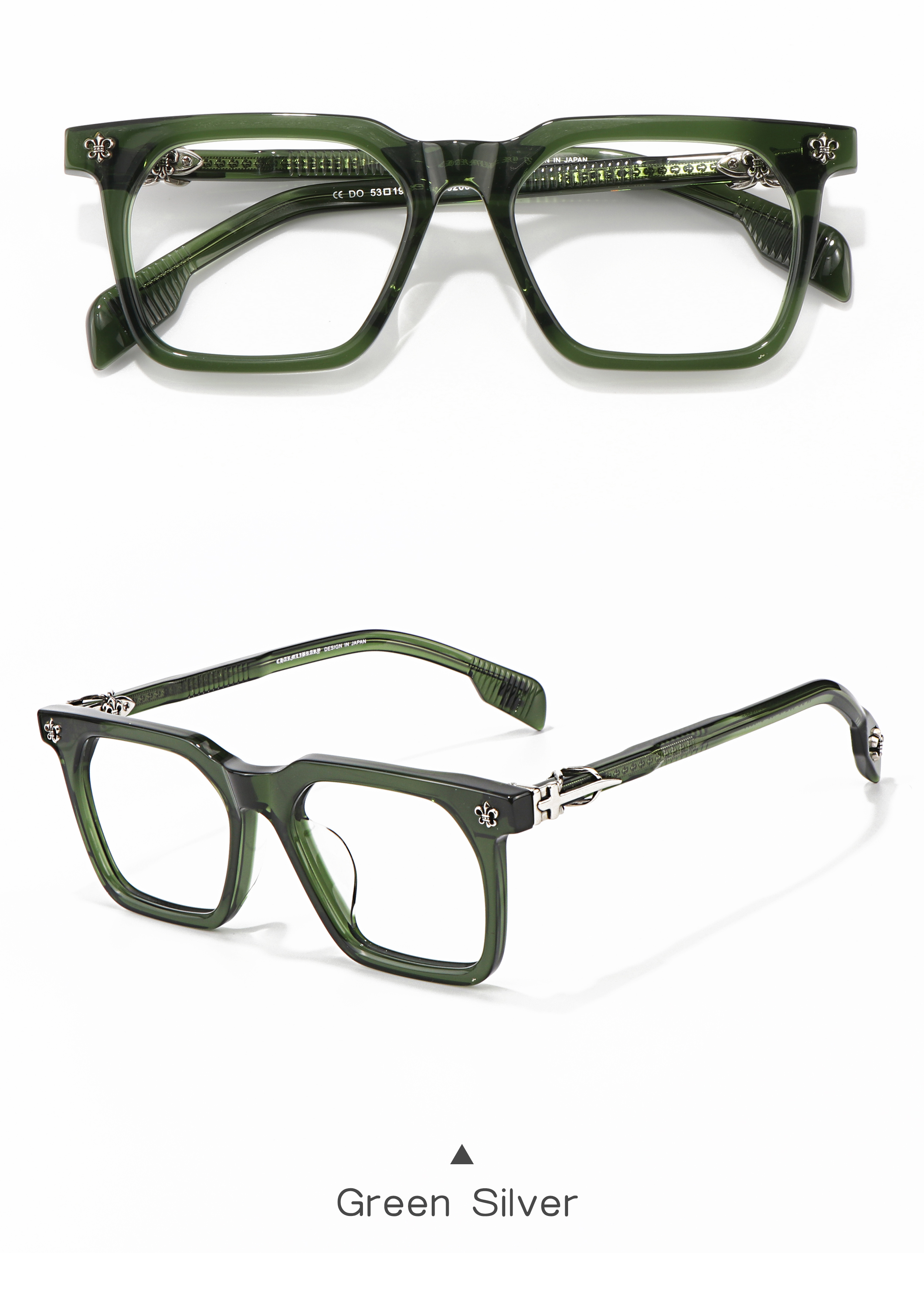 New Full Frame Style Shape Lightweight Durable Gold Tortoiseshell Grey Green Tea Luxury Brand Men's Women Glasses Frame for Men