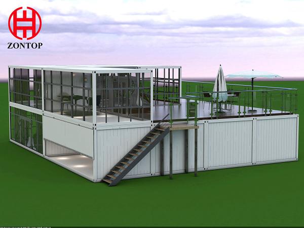 Customized Color 20ft Easy Assembled Flat Pack Container Home House with Custom Size