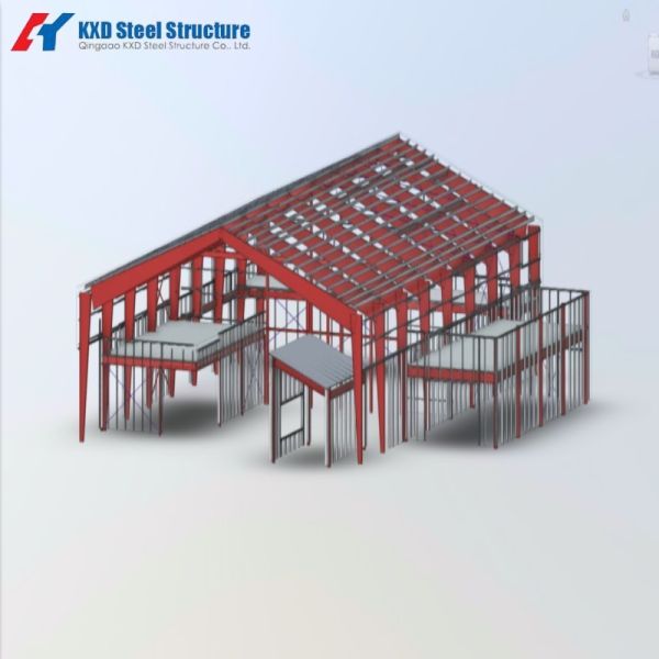 Design Solutions for Sustainable Pre-Engineered Steel Building