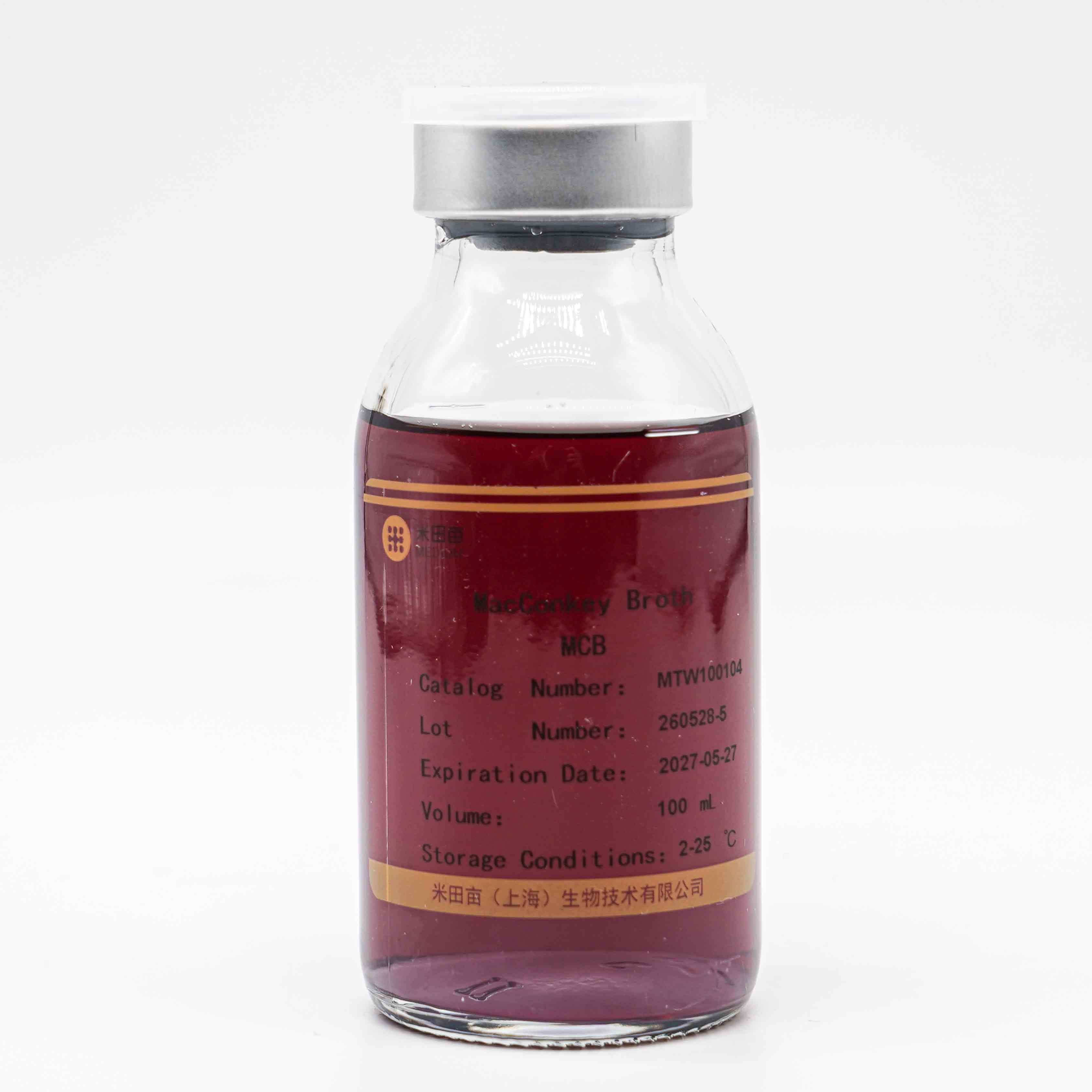 Bottled Culture Medium Tryptic Soy Broth TSB Sterile For Microbial Recovery Growth