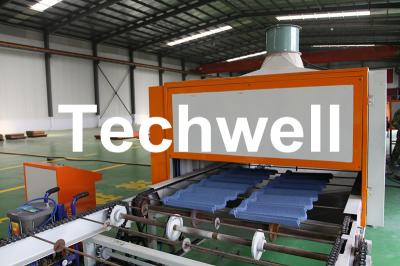 0.4mm Al-Zn Plating Panel Steel Stone Coated Roof Tile Machine